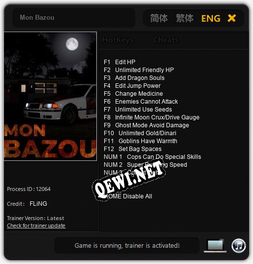 Mon Bazou: Трейнер +15 [v1.6]