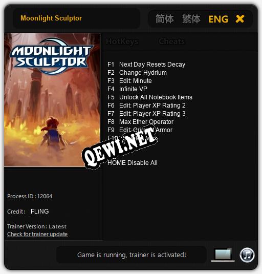 Moonlight Sculptor: Читы, Трейнер +10 [FLiNG]