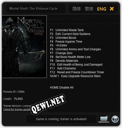 Mortal Shell: The Virtuous Cycle: Трейнер +13 [v1.4]
