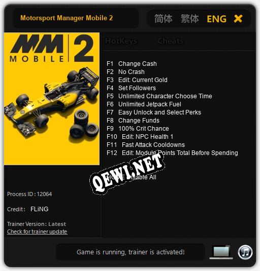 Motorsport Manager Mobile 2: ТРЕЙНЕР И ЧИТЫ (V1.0.44)