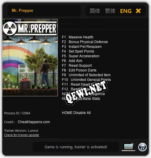 Mr. Prepper: Трейнер +14 [v1.3]