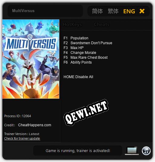 MultiVersus: ТРЕЙНЕР И ЧИТЫ (V1.0.98)