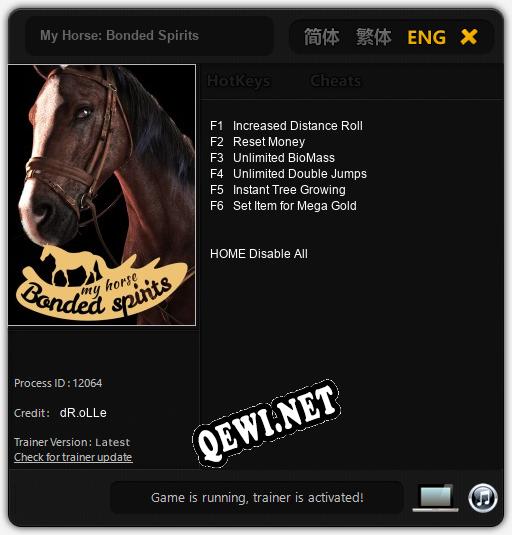 My Horse: Bonded Spirits: Трейнер +6 [v1.5]