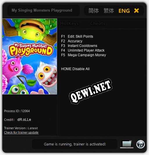 My Singing Monsters Playground: ТРЕЙНЕР И ЧИТЫ (V1.0.71)