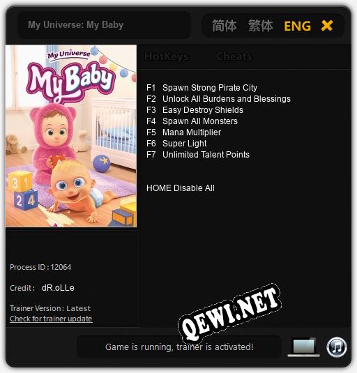 My Universe: My Baby: Читы, Трейнер +7 [dR.oLLe]