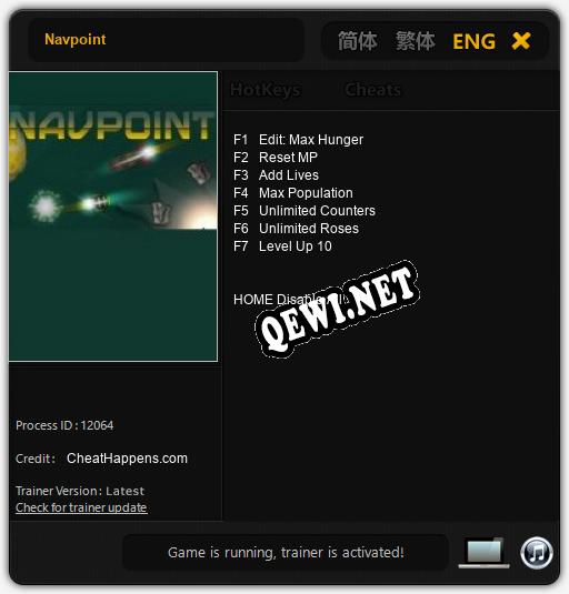 Navpoint: Трейнер +7 [v1.2]
