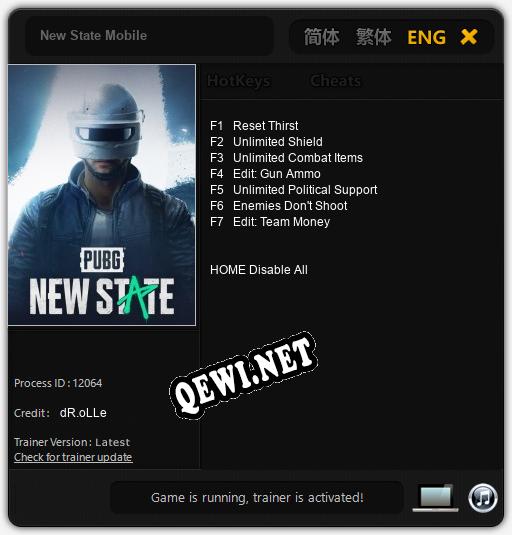 New State Mobile: Читы, Трейнер +7 [dR.oLLe]