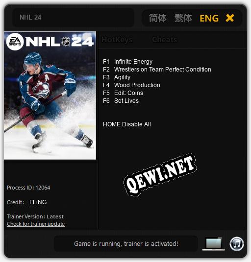 NHL 24: Трейнер +6 [v1.6]