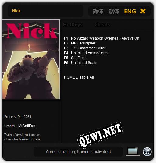 Nick: ТРЕЙНЕР И ЧИТЫ (V1.0.97)