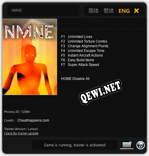 NMNE: ТРЕЙНЕР И ЧИТЫ (V1.0.74)
