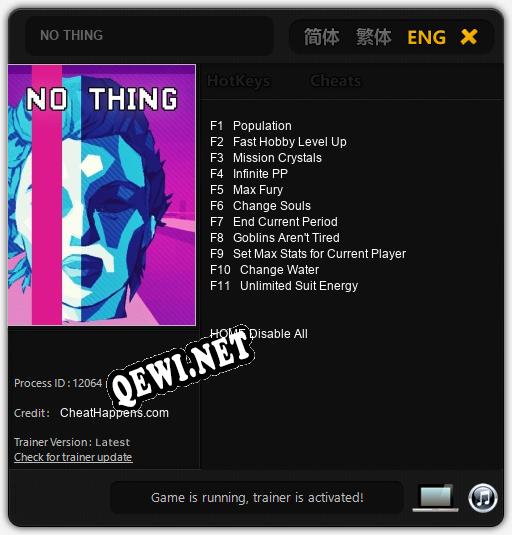 NO THING: ТРЕЙНЕР И ЧИТЫ (V1.0.63)