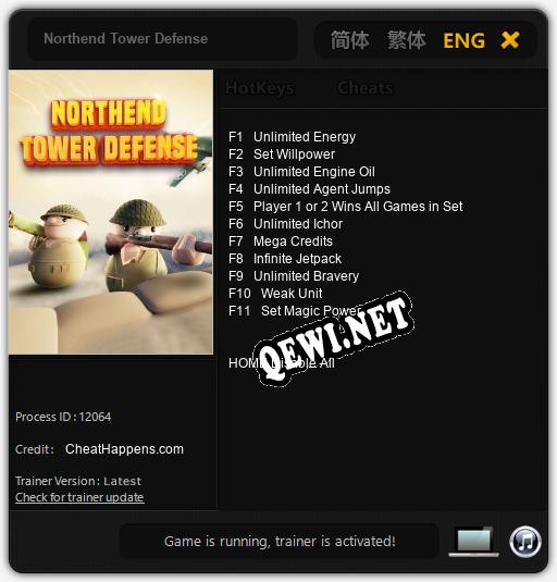 Northend Tower Defense: ТРЕЙНЕР И ЧИТЫ (V1.0.79)