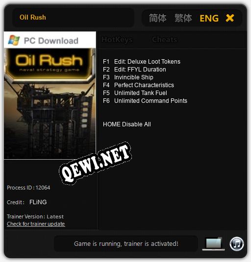 Oil Rush: Читы, Трейнер +6 [FLiNG]