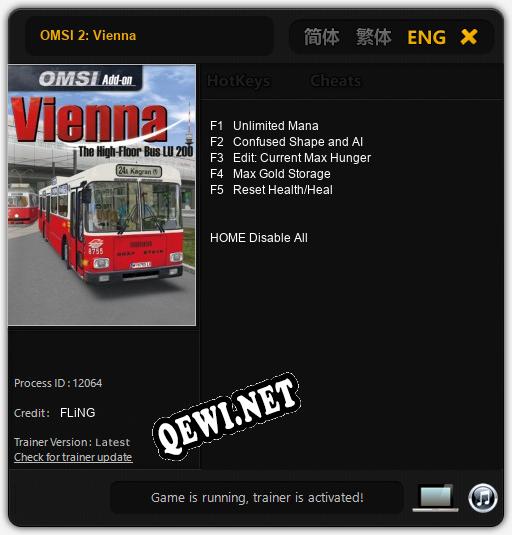 OMSI 2: Vienna: Читы, Трейнер +5 [FLiNG]