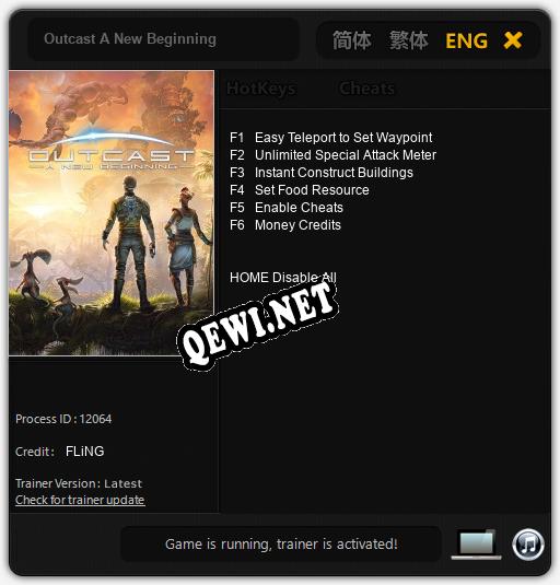Outcast A New Beginning: Читы, Трейнер +6 [FLiNG]