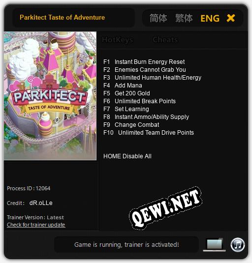 Parkitect Taste of Adventure: ТРЕЙНЕР И ЧИТЫ (V1.0.55)