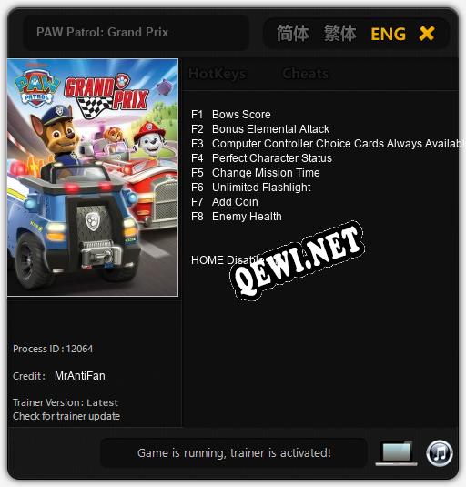 PAW Patrol: Grand Prix: ТРЕЙНЕР И ЧИТЫ (V1.0.99)