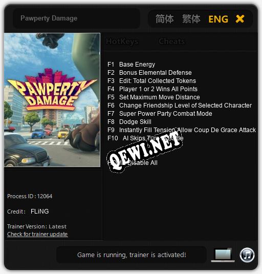 Pawperty Damage: ТРЕЙНЕР И ЧИТЫ (V1.0.22)
