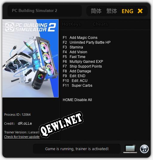PC Building Simulator 2: ТРЕЙНЕР И ЧИТЫ (V1.0.2)