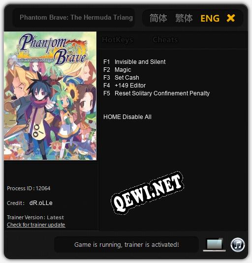 Phantom Brave: The Hermuda Triangle: Читы, Трейнер +5 [dR.oLLe]