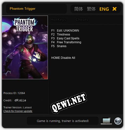 Phantom Trigger: Читы, Трейнер +5 [dR.oLLe]