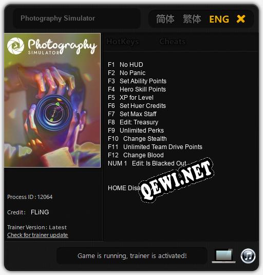 Photography Simulator: ТРЕЙНЕР И ЧИТЫ (V1.0.85)