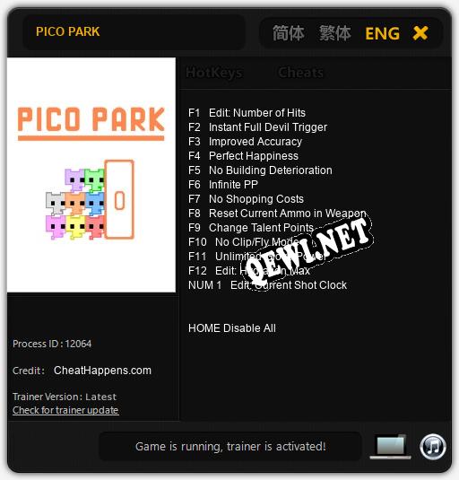 PICO PARK: Трейнер +13 [v1.6]