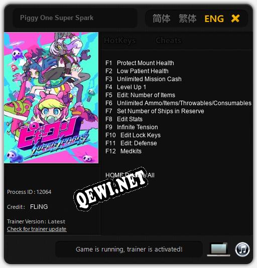 Piggy One Super Spark: ТРЕЙНЕР И ЧИТЫ (V1.0.49)