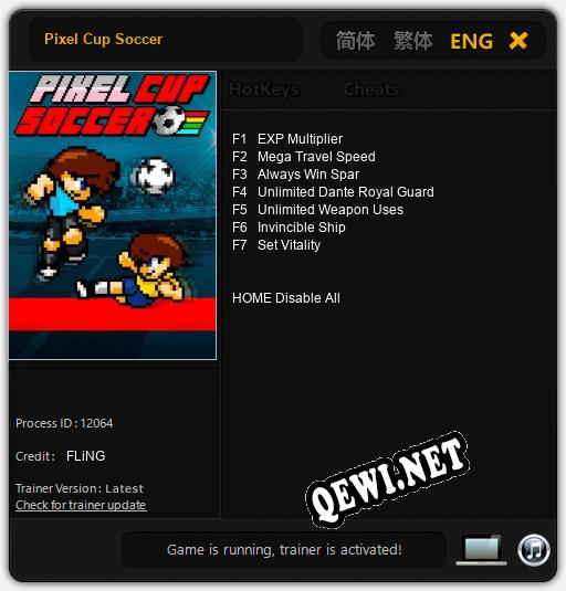 Pixel Cup Soccer: ТРЕЙНЕР И ЧИТЫ (V1.0.66)