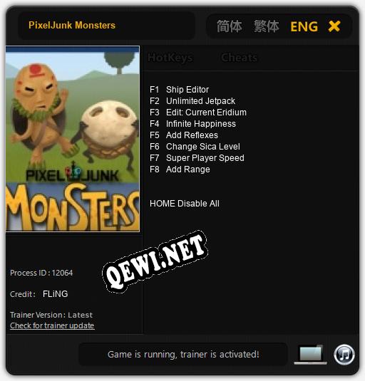 PixelJunk Monsters: Трейнер +8 [v1.1]