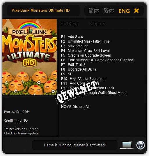 PixelJunk Monsters Ultimate HD: ТРЕЙНЕР И ЧИТЫ (V1.0.82)