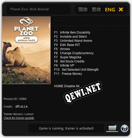 Planet Zoo: Arid Animal: Читы, Трейнер +11 [dR.oLLe]