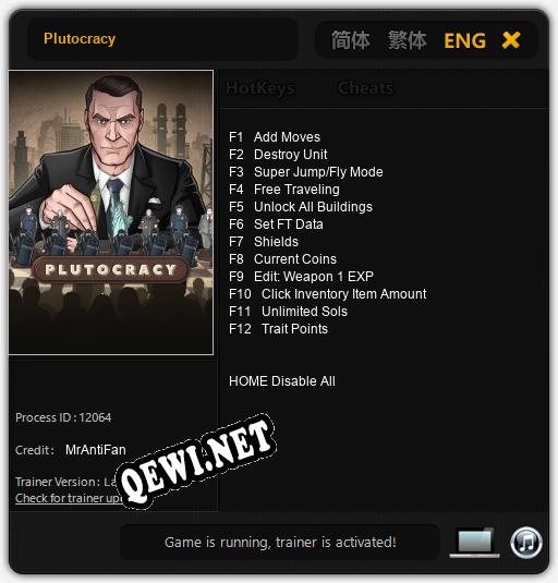 Plutocracy: ТРЕЙНЕР И ЧИТЫ (V1.0.27)