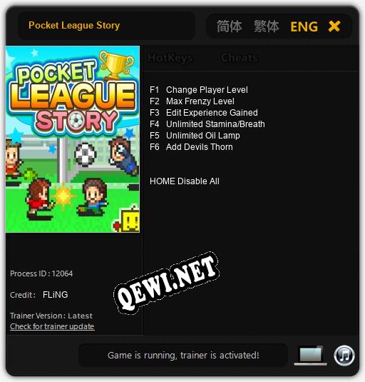 Трейнер для Pocket League Story [v1.0.8]