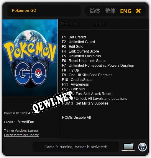 Pokemon GO: ТРЕЙНЕР И ЧИТЫ (V1.0.77)