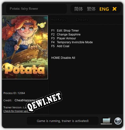 Potata: fairy flower: ТРЕЙНЕР И ЧИТЫ (V1.0.47)