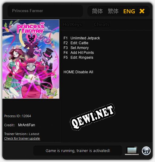 Princess Farmer: Трейнер +5 [v1.5]
