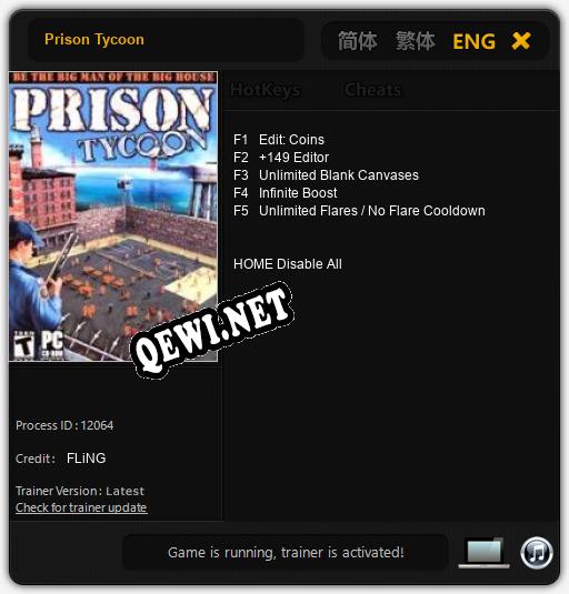 Prison Tycoon: ТРЕЙНЕР И ЧИТЫ (V1.0.86)