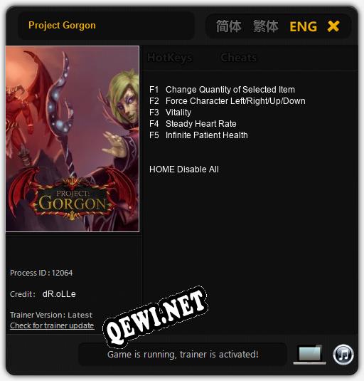 Project Gorgon: ТРЕЙНЕР И ЧИТЫ (V1.0.90)