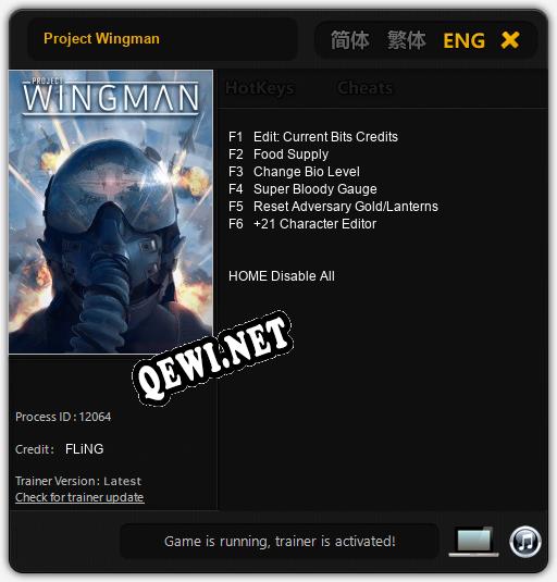 Project Wingman: Читы, Трейнер +6 [FLiNG]