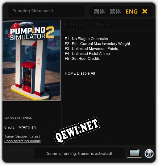 Pumping Simulator 2: Читы, Трейнер +5 [MrAntiFan]