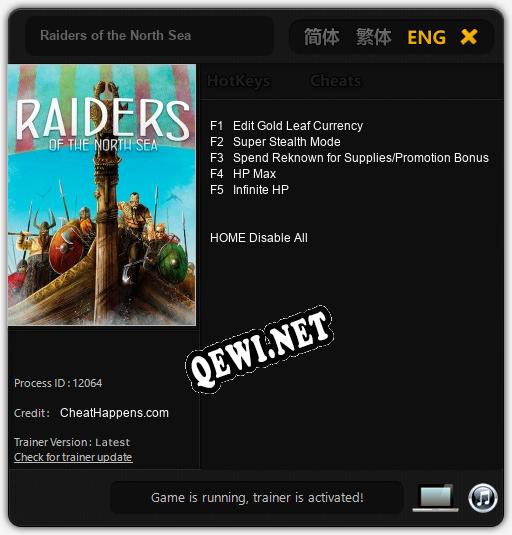 Raiders of the North Sea: Читы, Трейнер +5 [CheatHappens.com]
