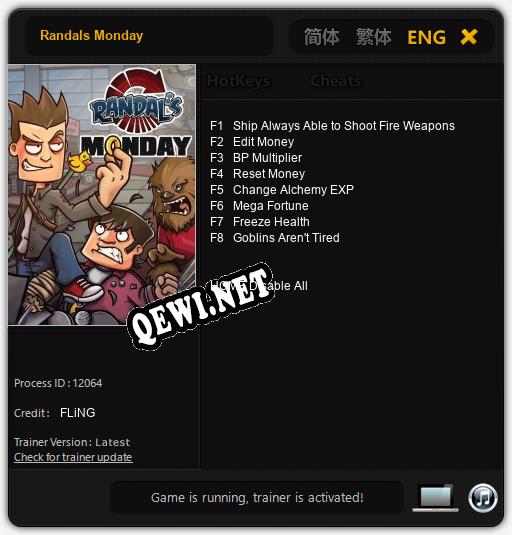 Randals Monday: ТРЕЙНЕР И ЧИТЫ (V1.0.57)