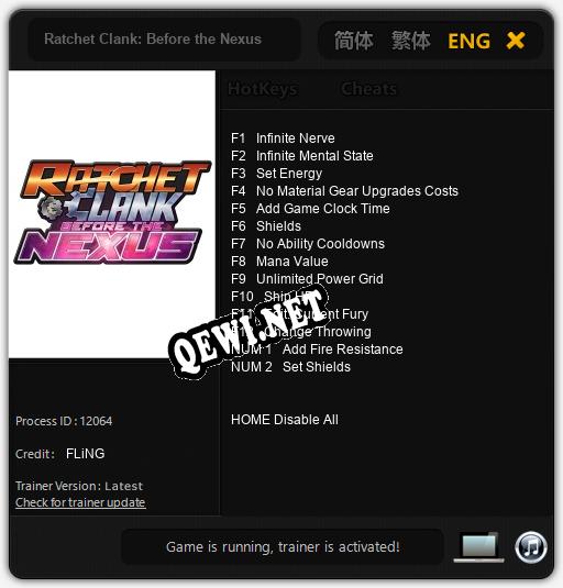 Ratchet Clank: Before the Nexus: Читы, Трейнер +14 [FLiNG]