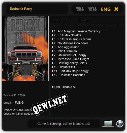 Redneck Party: ТРЕЙНЕР И ЧИТЫ (V1.0.19)