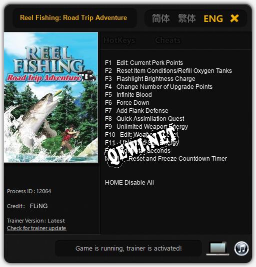 Reel Fishing: Road Trip Adventure: ТРЕЙНЕР И ЧИТЫ (V1.0.10)