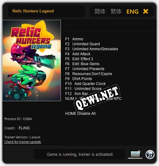 Relic Hunters Legend: Трейнер +13 [v1.1]