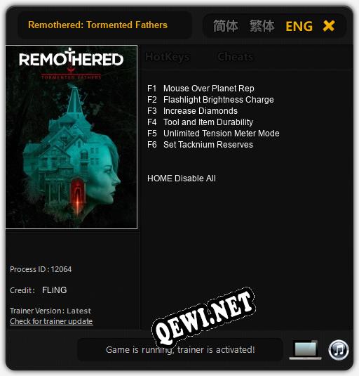 Remothered: Tormented Fathers: Читы, Трейнер +6 [FLiNG]