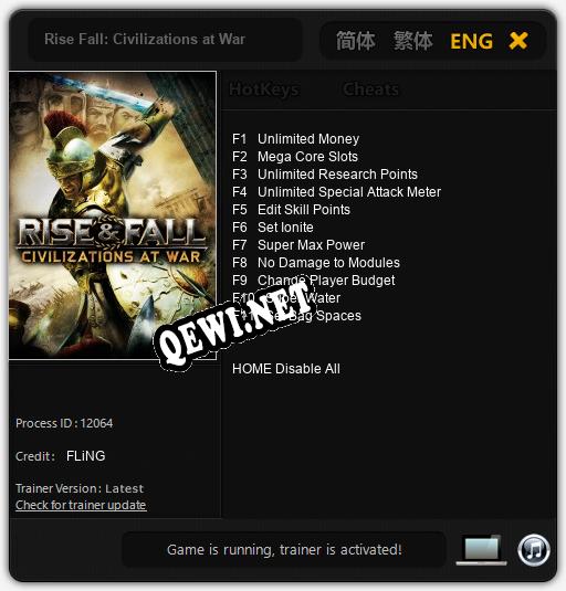 Rise Fall: Civilizations at War: Читы, Трейнер +11 [FLiNG]