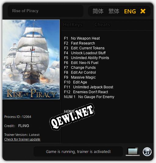 Rise of Piracy: Трейнер +13 [v1.9]